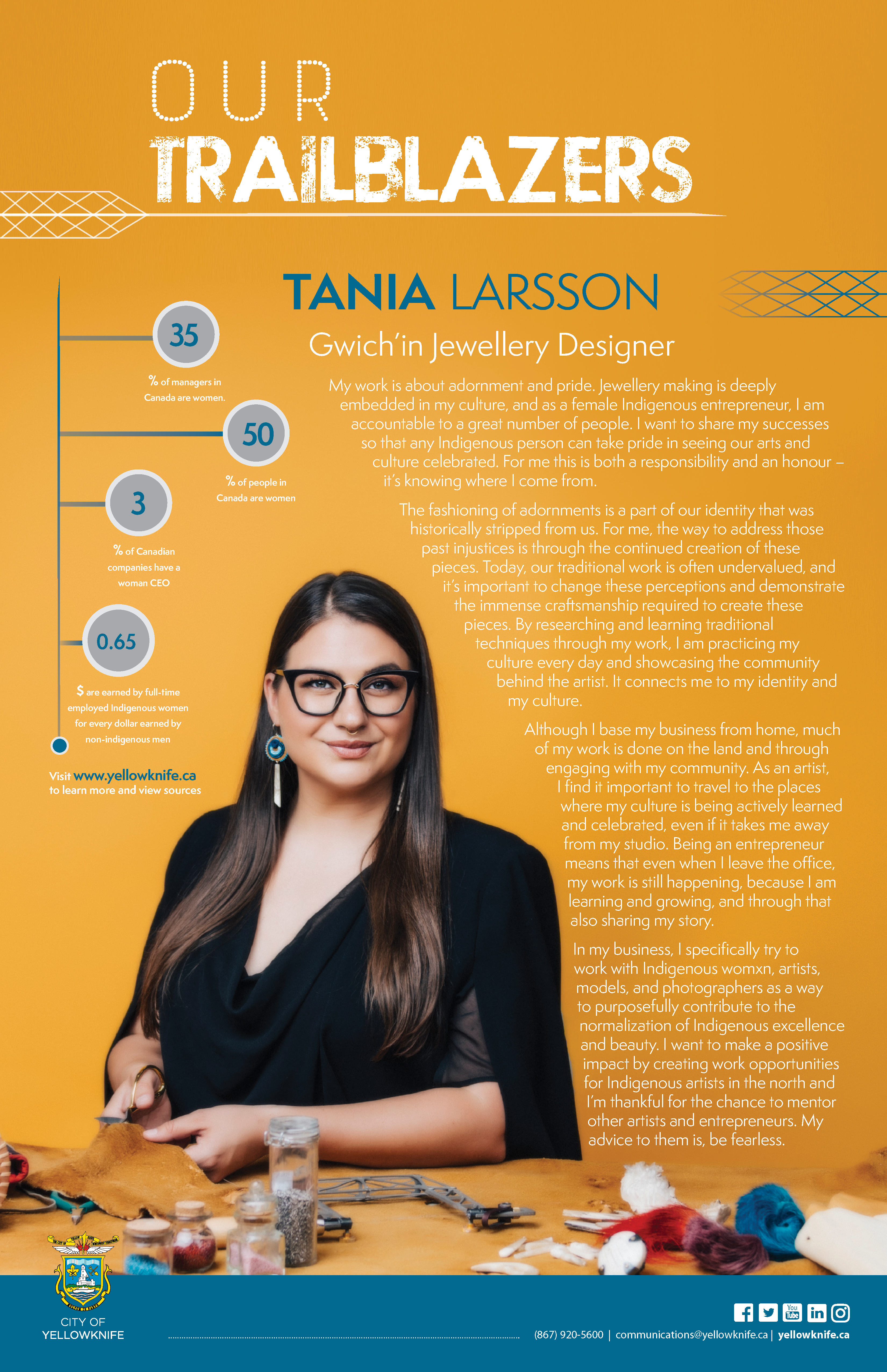 Trailblazer Graphic - Tania Larsson (caption below)